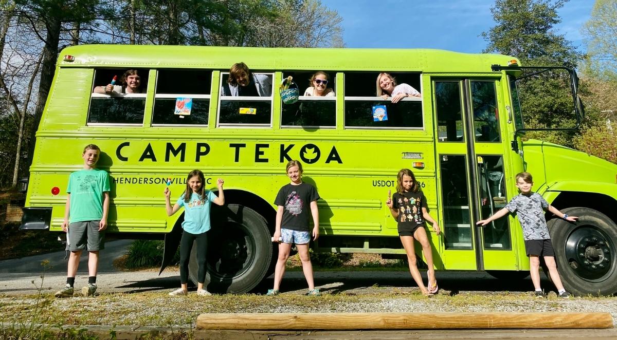 summer camp in the mountains