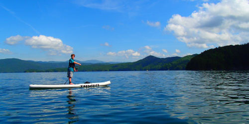 Stand Up paddle Boarding summer camp NC mountains